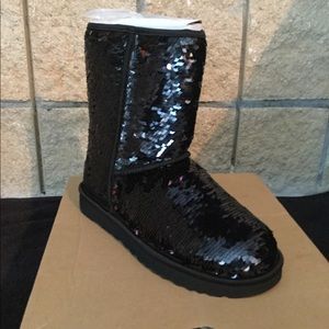 Brand New Women’s Black Sequin UGGs - Size…